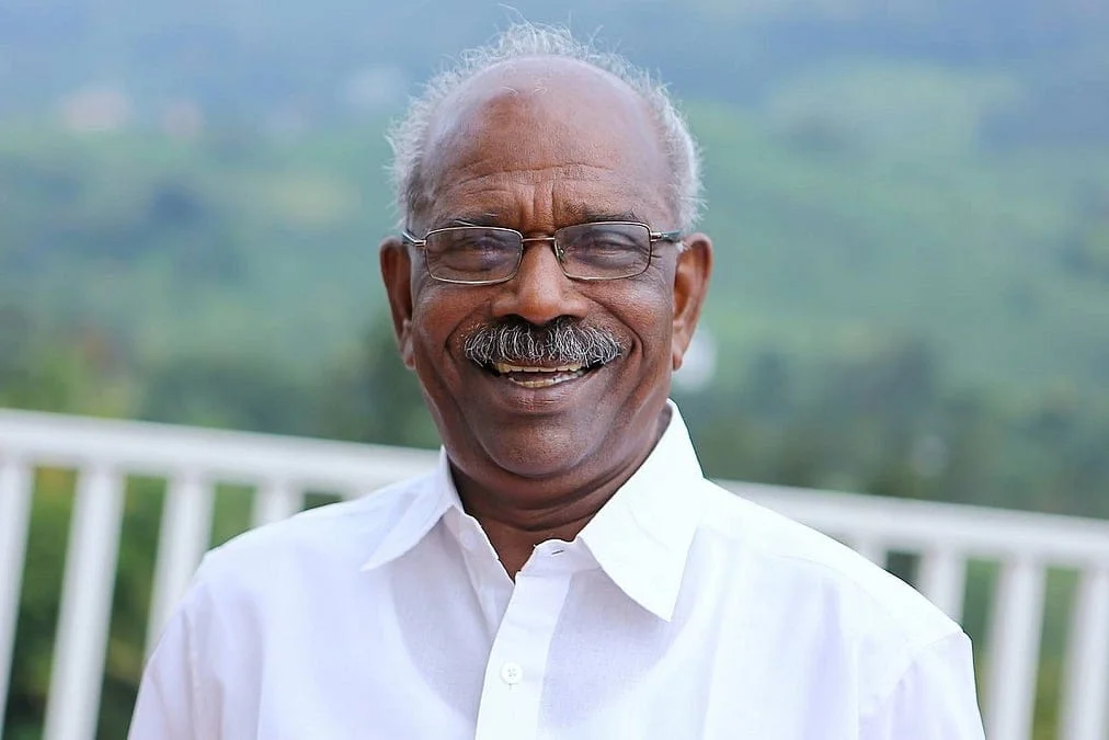 CPM leader M.M.Mani press meet photo